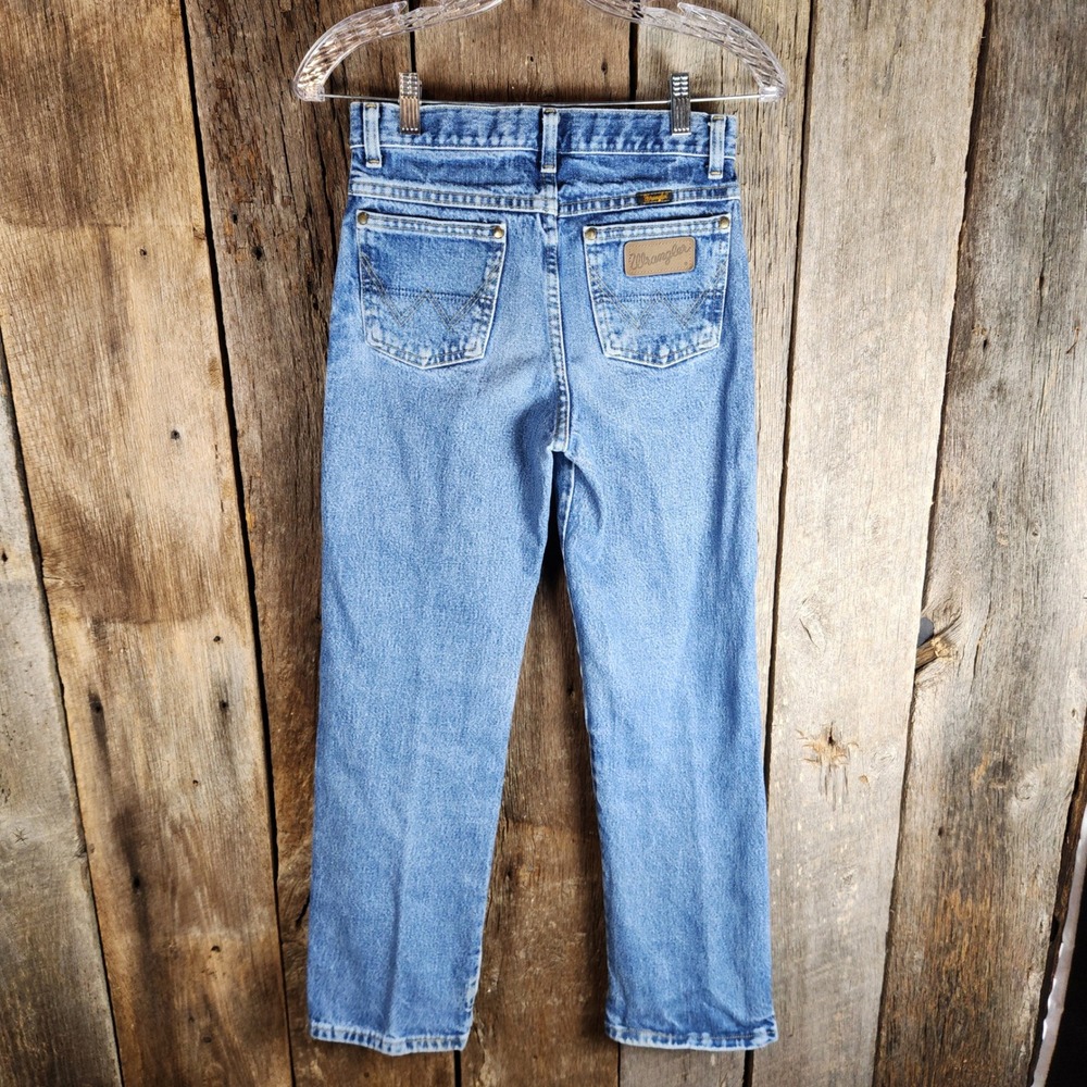 Wrangler Boys Jeans Cowboy Cut Original Fit Straight Leg Size 14